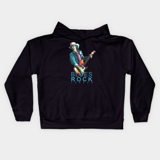 BLUES ROCK LEGEND Kids Hoodie